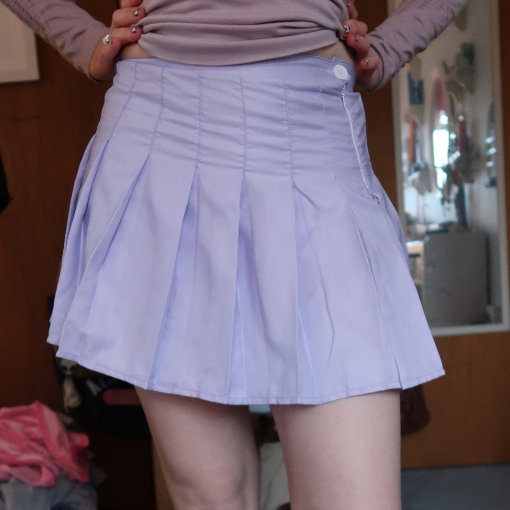 Light Purple Tennis Skirt